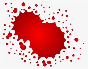 Blood Euclidean Vector Illustration - Circle, HD Png Download, Free Download