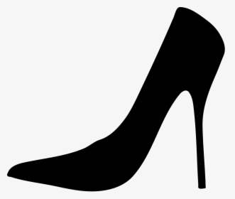 Clipart Women Shoes Transparent Background - Transparent High Heel Silhouette, HD Png Download, Free Download