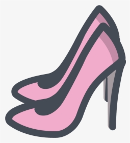 Pink Shoe Png - Women Shoes Icon Png, Transparent Png, Free Download