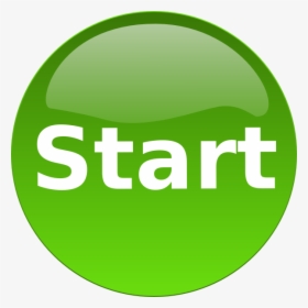 Start Button Clip Art - Start Button Transparent Background, HD Png Download, Free Download
