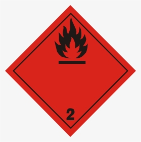 Australian Dangerous Goods Code Hazmat Class 3 Flammable - Dangerous Goods Labels Australia, HD Png Download, Free Download