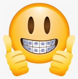 Emoji Con Brackets - Smile Emoji Png, Transparent Png, Free Download