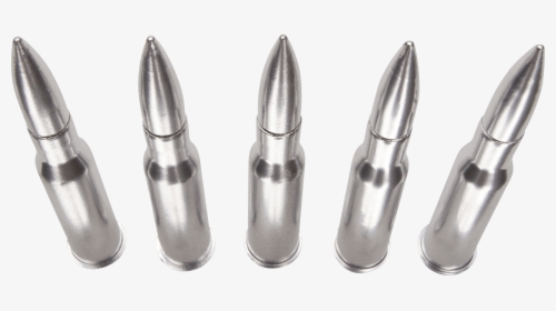 Bullets Silver Row - Silver Bullet Png, Transparent Png, Free Download