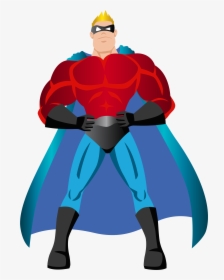 Superhero Png Clip Art - Clip Art Super Hero, Transparent Png, Free Download
