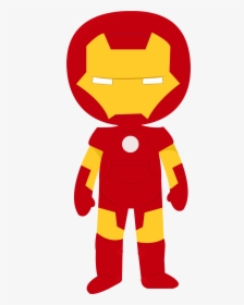 Clipart Baby Superhero - Iron Man Baby Png, Transparent Png, Free Download