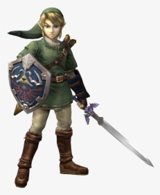 Link Smash 4 Png - Legend Of Zelda Tp Link, Transparent Png, Free Download