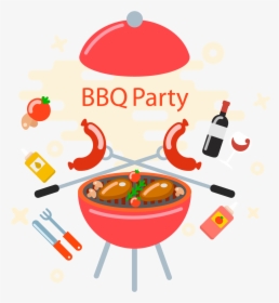 Transparent Grill Clipart - Transparent Background Barbecue Grill Clipart, HD Png Download, Free Download