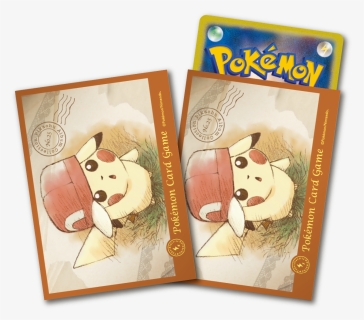 Pokemon Center Japanese Card Sleeves - Pokemon Center Pikachu Sleeve, HD Png Download, Free Download