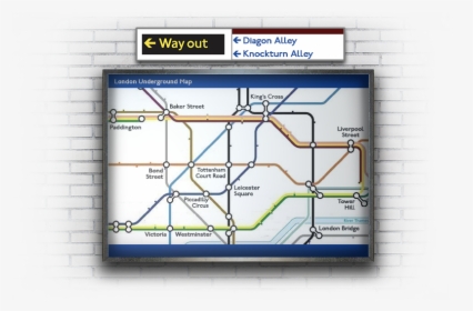 London Tube Map, HD Png Download, Free Download