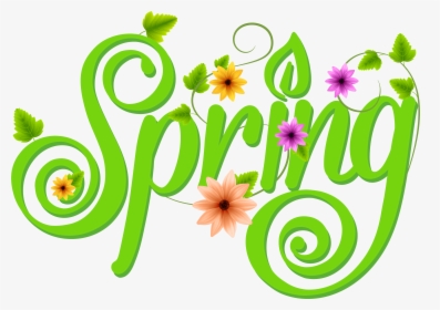 Typeface Clip Art - Transparent Background Spring Clipart, HD Png Download, Free Download