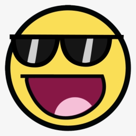 Face Smiley Youtube Clip Art - Awesome Face With Sunglasses, HD Png Download, Free Download