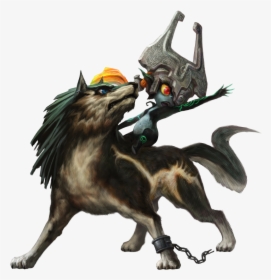 Midna And Wolf Link, HD Png Download, Free Download