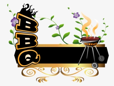 Grilling Clipart Vintage - Transparent Background Bbq Clipart, HD Png Download, Free Download