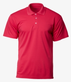 Red Dri Fit Polo Tee, HD Png Download, Free Download
