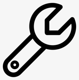 Home Decoration - Wrench Outline Png, Transparent Png, Free Download