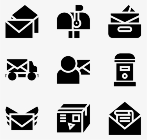 Mailbox Vector Svg - Workplace Icons, HD Png Download, Free Download
