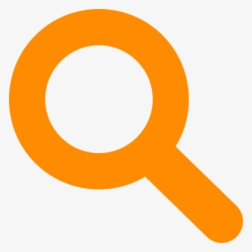 Search Icon Png Orange, Transparent Png, Free Download
