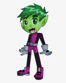 Download Beast Boy Png Free Download For Designing - Chico Bestia Dibujo, Transparent Png, Free Download