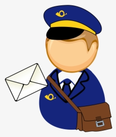 Un Dibujo De Mail Carrier, HD Png Download, Free Download