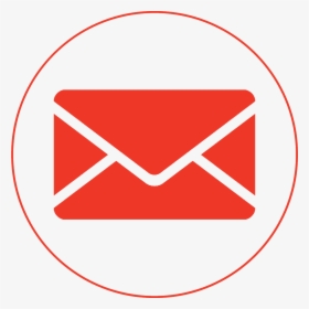 Email, Red Stick French - Red Email Icon Png, Transparent Png, Free Download