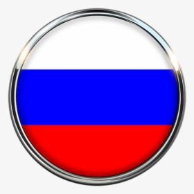 Russia, Flag, Circle, Europe, Countries, Russian - Bandera De Rusia En Circulo, HD Png Download, Free Download