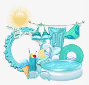 Transparent Pool Party Cliparts - Party, HD Png Download, Free Download