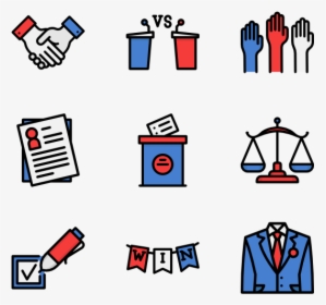 Elections - Politics Icons Png, Transparent Png, Free Download