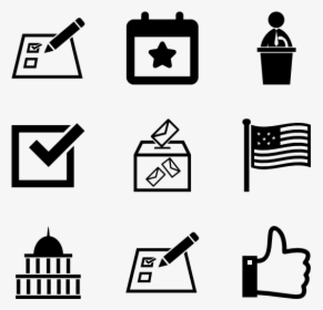Election Icons, HD Png Download, Free Download