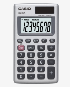 Hs-8va - Basic 5 Function Calculator, HD Png Download, Free Download