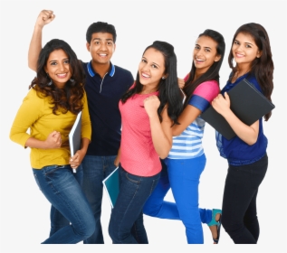 Transparent Group Of Students Png - Indian Young Group Of People, Png Download, Free Download