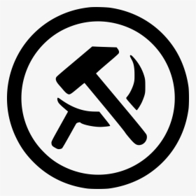 Communism Hammer Sickle Politics - 2 Number In Circle, HD Png Download, Free Download