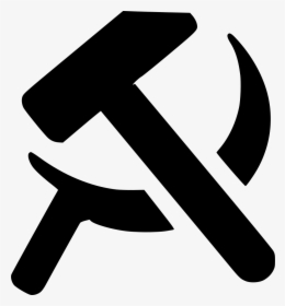 Politics Communism Hammer Sickle - Hammer And Sickle Separate, HD Png Download, Free Download