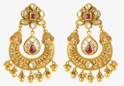 Western style earring design PNG download