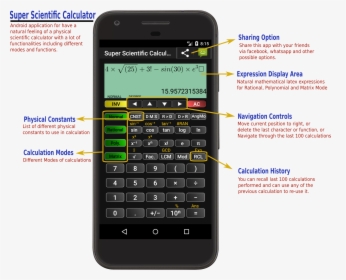 Super Scientific Calculator, HD Png Download, Free Download