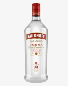 Transparent Smirnoff Vodka Png - Smirnoff Vodka 1.75 Bottle Png, Png Download, Free Download
