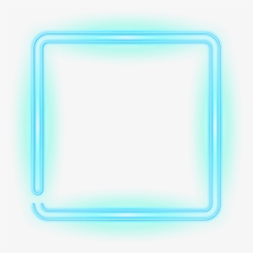#neon #square #freetoedit #blue #frame #border #geometric,, HD Png Download, Free Download