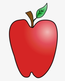 Transparent Apples Clipart - Cartoon Apple Transparent Background, HD Png Download, Free Download