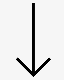 Long Arrow Down Comments - Arrow, HD Png Download, Free Download