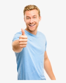 Transparent Happy Man Png - Man Thumbs Up, Png Download, Free Download