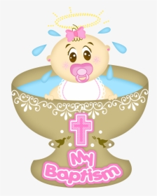 Transparent Christening Clipart - Baby Clipart Baptism, HD Png Download, Free Download