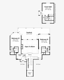 Cardinal Point Upper Level Floor Plan - Floor Plan, HD Png Download, Free Download