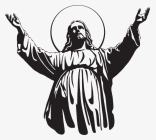 Jesus Christ Son Of God Png Clip Art - Jesus Christ Silhouette, Transparent Png, Free Download
