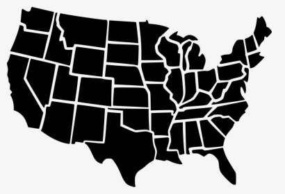 Usa Map - Usa Map Png Free, Transparent Png, Free Download