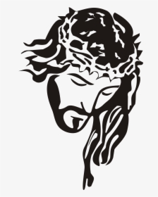 God Png - Jesus Drawing Black And White, Transparent Png, Free Download