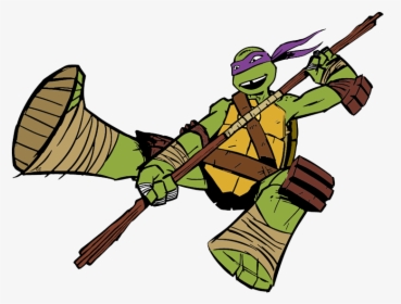 Ninja Turtles Donatello Cartoon, HD Png Download, Free Download