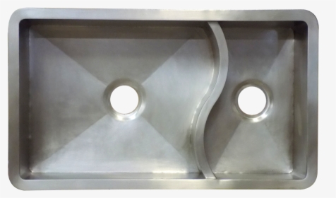 T332 Nickel Silver Double Basin Farmhouse Sink With - Kitchen Sink, HD Png Download, Free Download