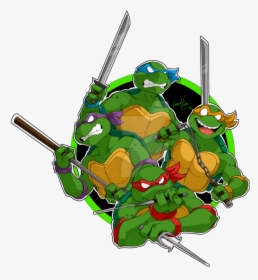 Transparent Nickelodeon Ninja Turtles Png - Ninja Turtles Transparent Background, Png Download, Free Download