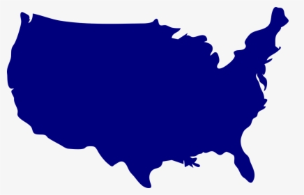 Us, United States, Russia, Map, America, Flag, Shape - Usa Map Outline Color, HD Png Download, Free Download