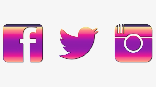Transparent Instagram Clipart - Transparent Background Twitter Instagram Logo Png, Png Download, Free Download