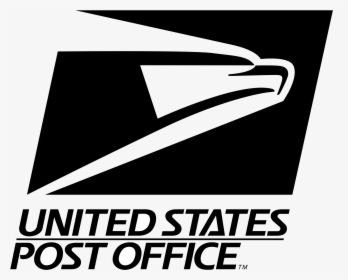 United States Post Office Logo Png Transparent - Usps Logo Black And White, Png Download, Free Download